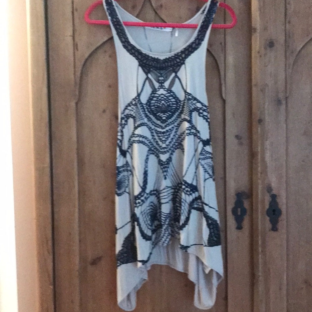 L.A.M.B. high low vest